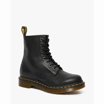 Dr Martens 1460 Nappa Kožené Lace Up - Cierne Cizmy Damske, DR0192